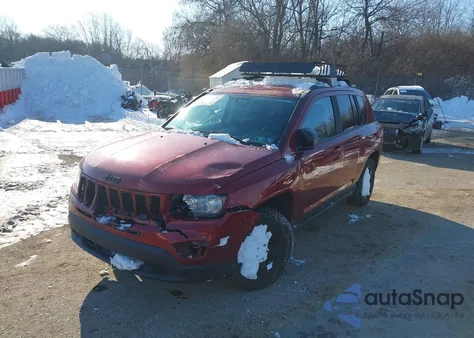 2016 Jeep Compass Sport from USA, damaged, VIN 1C4NJDBB7GD686405